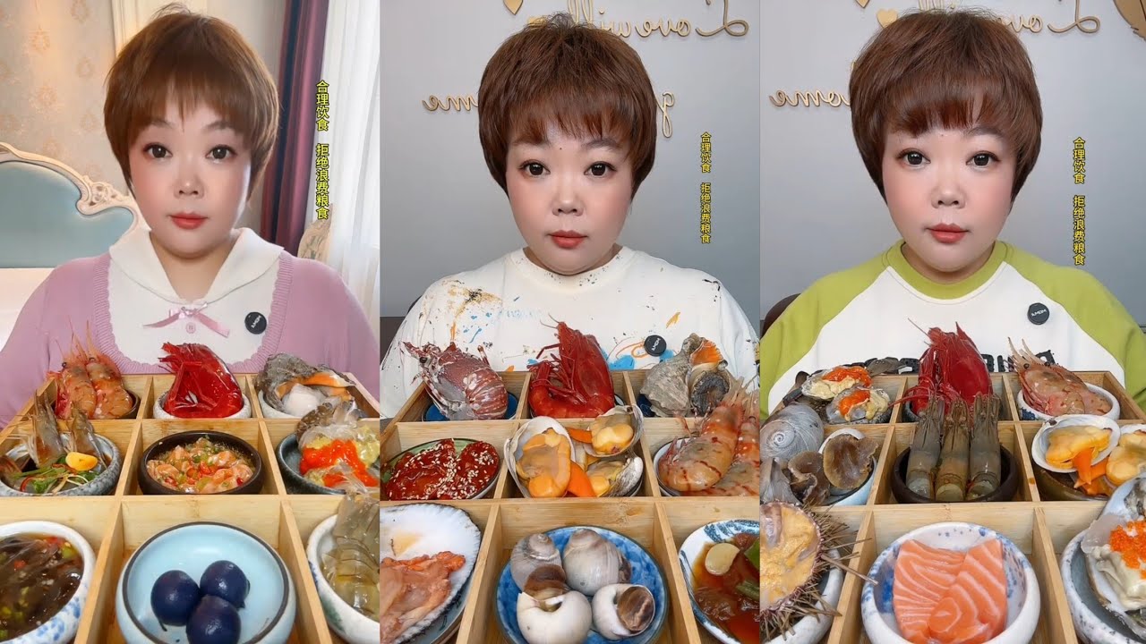 Asmrfood : Eating big Shrimp 🦐🍤🦐 { seafood 🦞🦞🦞🍢} #mukbang #eatingshow #seafood #cooking