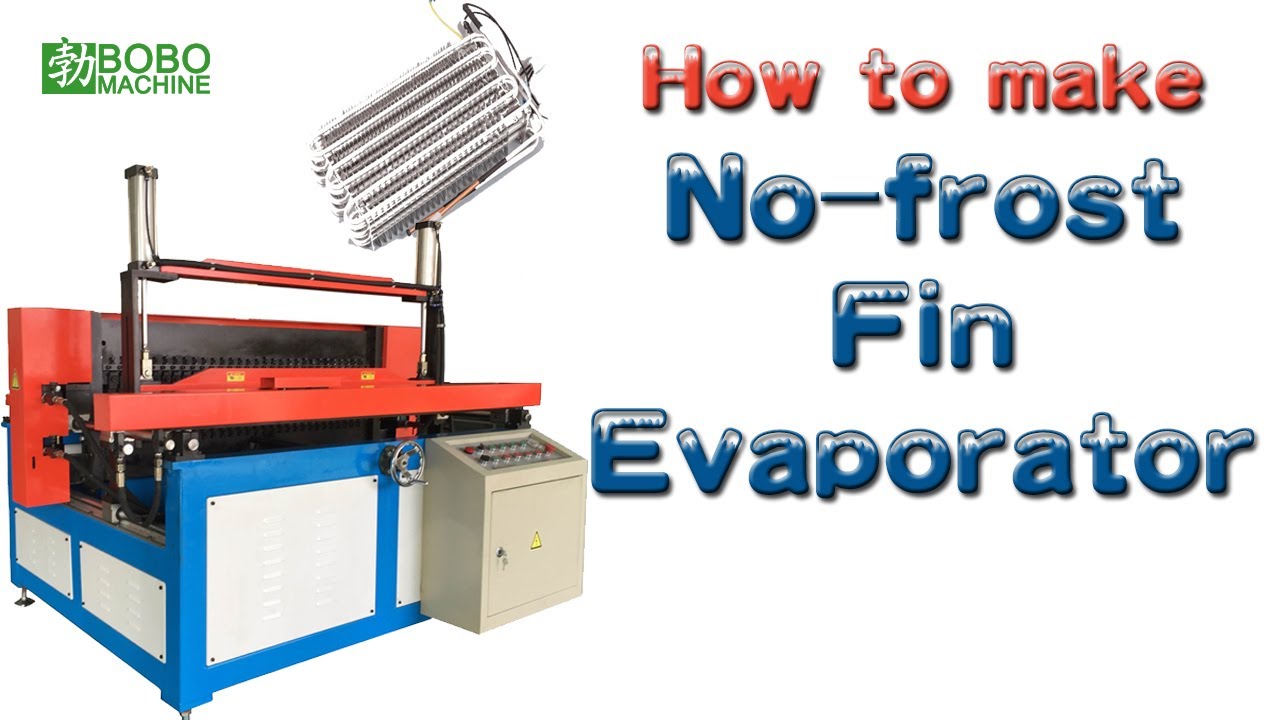 No frost Fin Evaporator Production Line