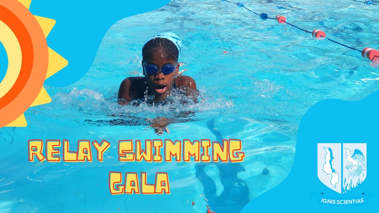Relay swimming gala