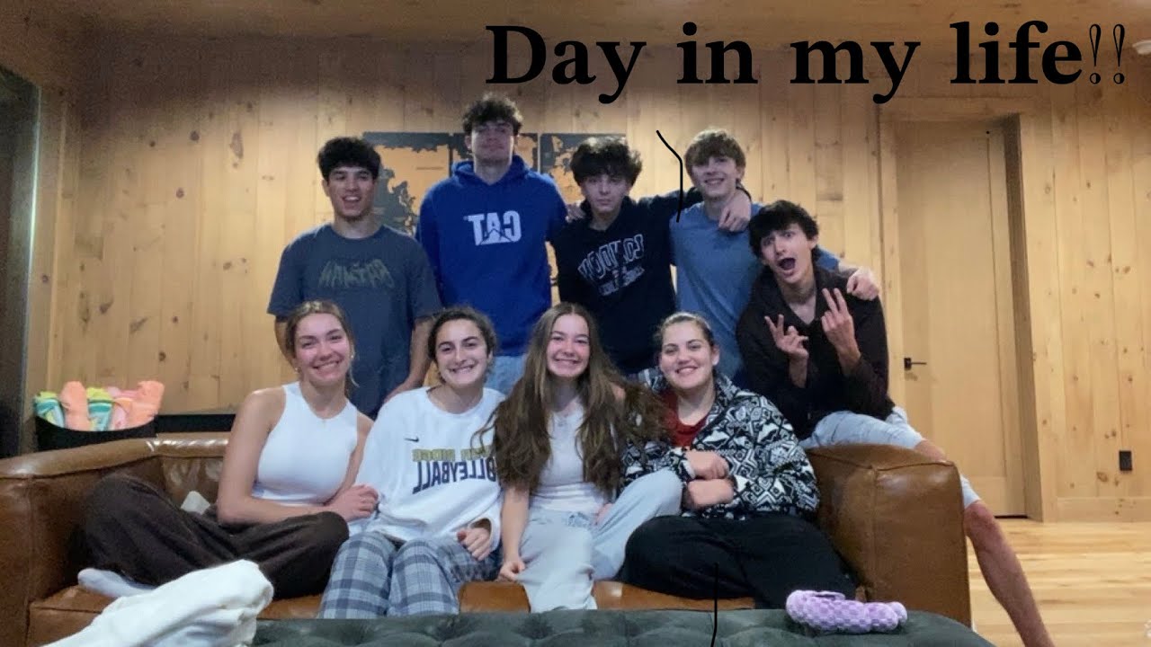 Day in my life as a senior in high school 📚 #vlog #dayinmylife #studentlife 
