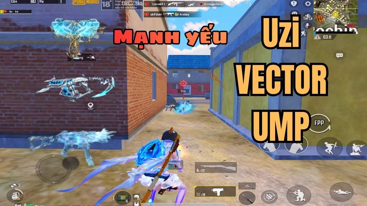 Điểm Mạnh Yếu Của UZI Vector UMP Trong Pubg Mobile