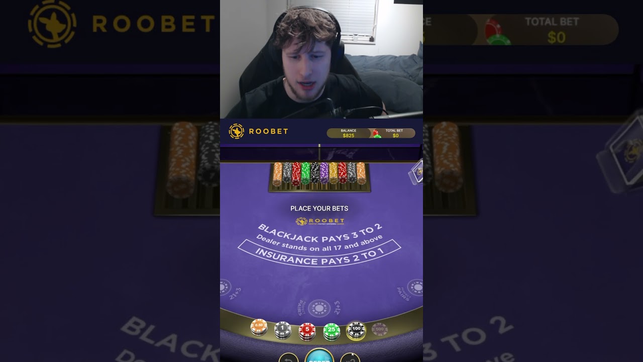 I lost all my rent money in 2 minutes😮 #gambling #blackjack #funny