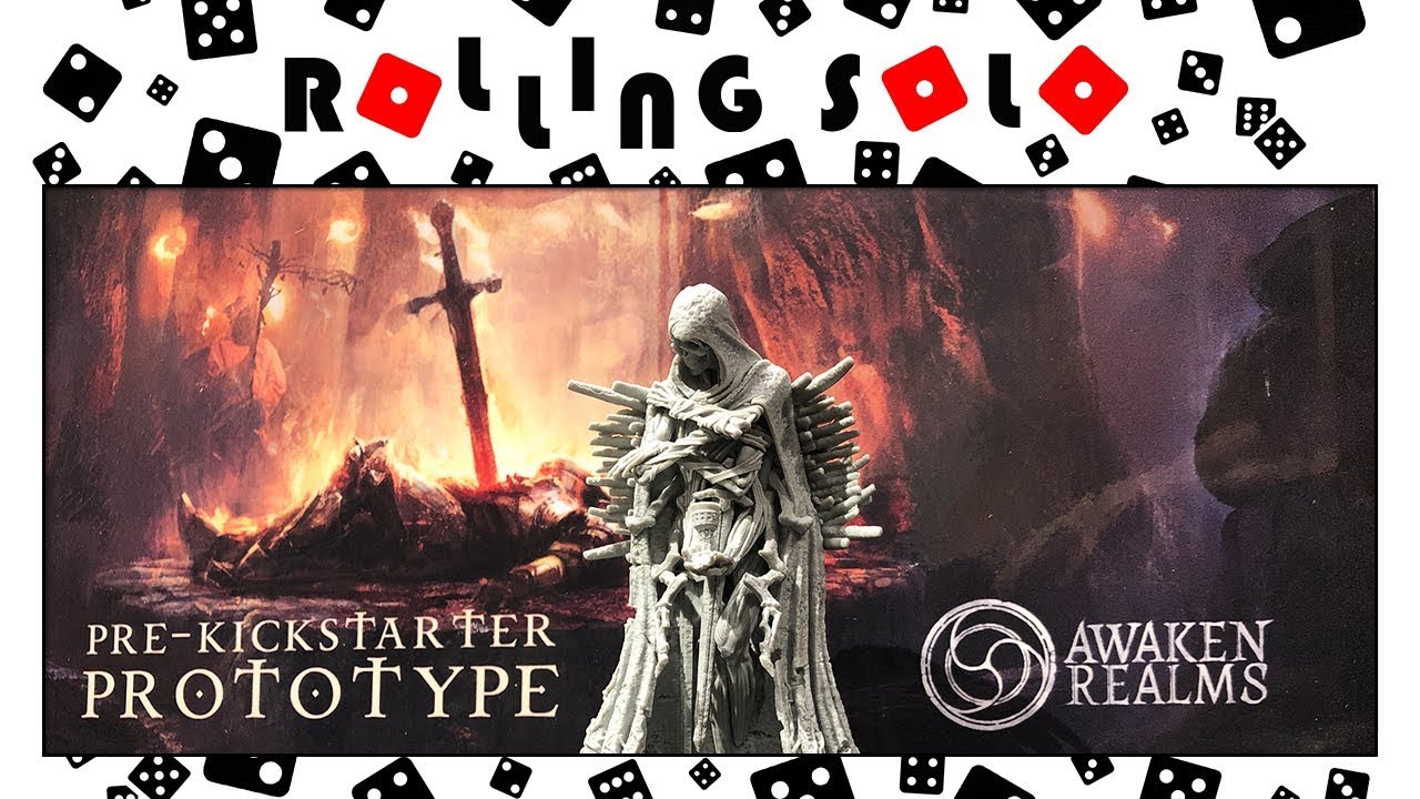 Tainted Grail: The Fall of Avalon | Kickstarter Preview | Solo Playthrough | How To Setup