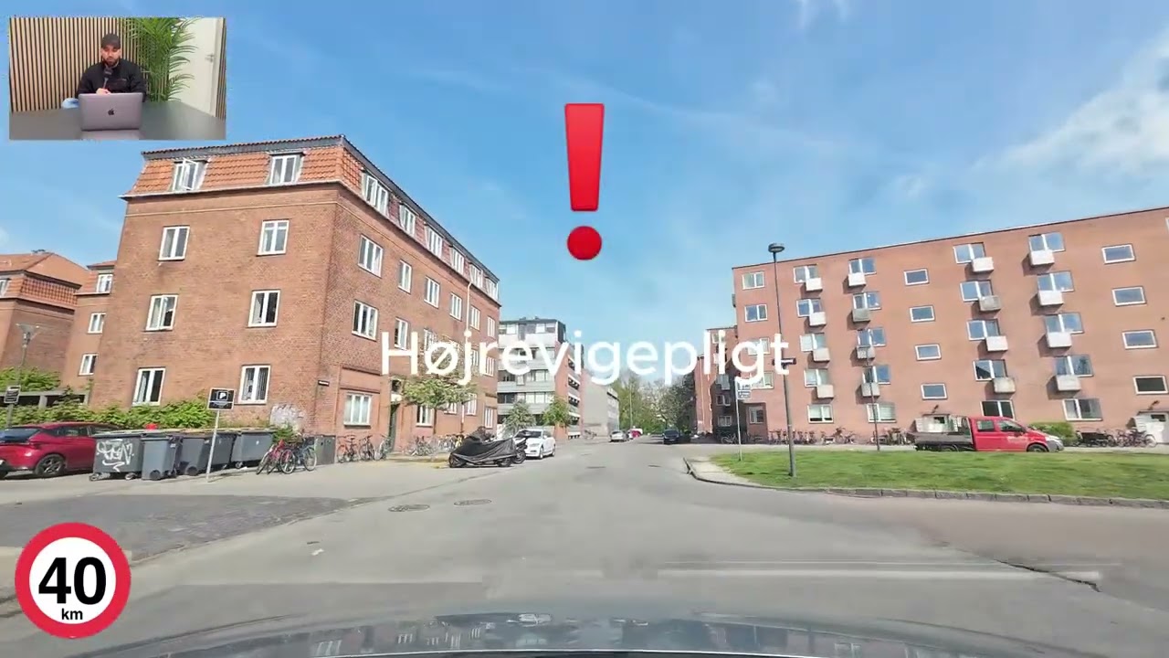 Amager rute 3   Praktisk prøve (køreprøve) (Følg os på Tiktok, insta og FB)