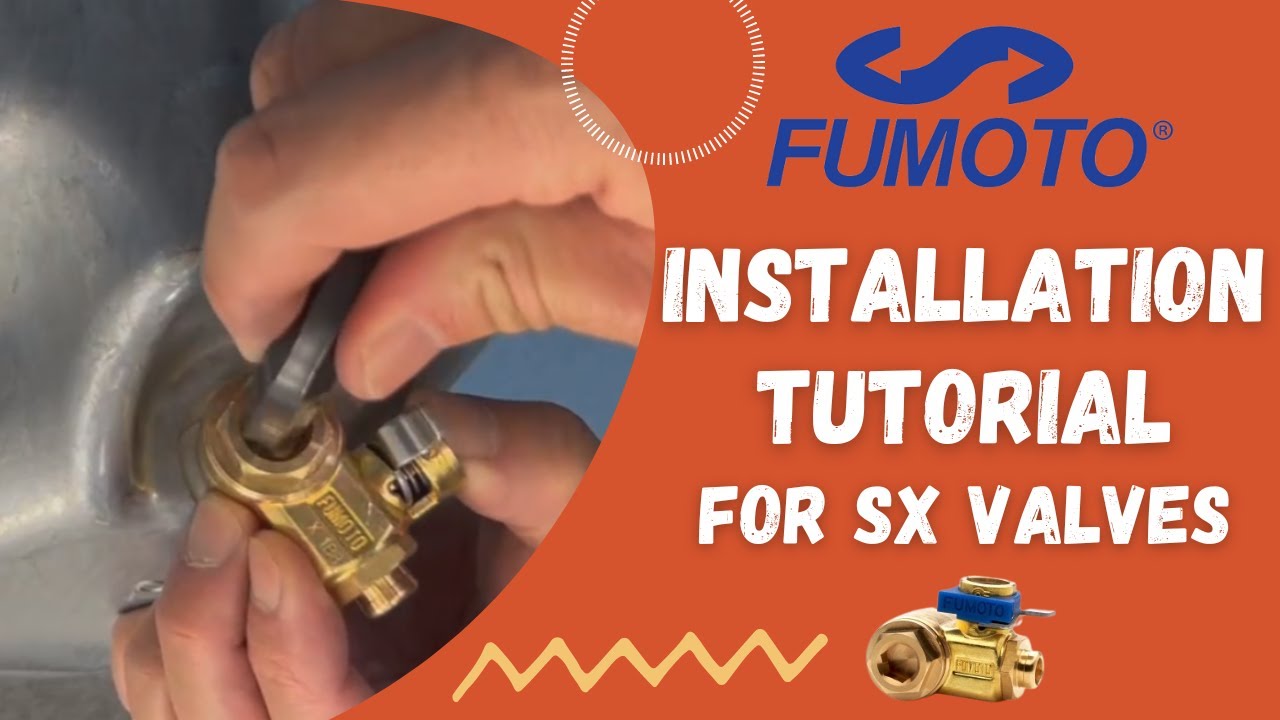How to Install an SX Series Fumoto Valve