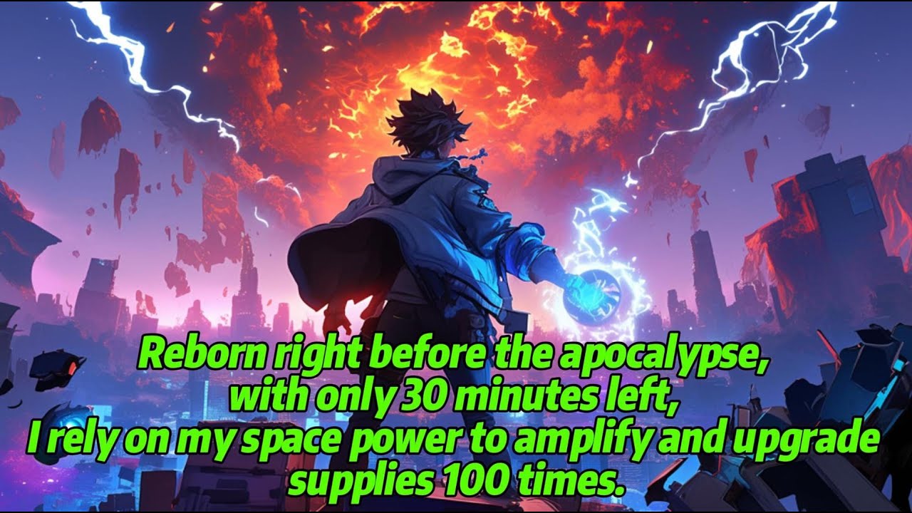 Reborn 30 minutes before the apocalypse, I use my space to amplify and upgrade supplies.