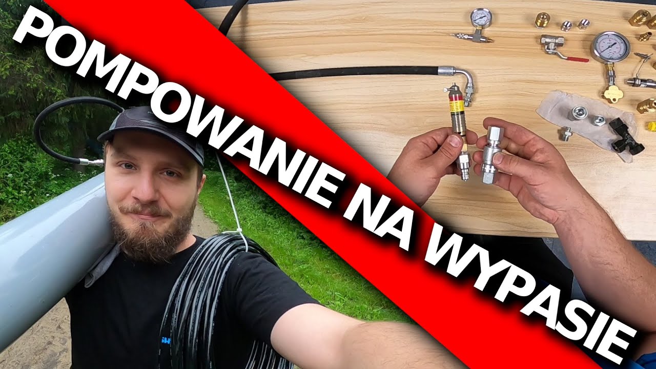 Jak pompować azotem amortyzatory | Przyłącz do butli z azotem