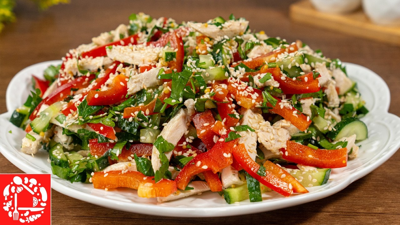 5 САЛАТОВ БЕЗ МАЙОНЕЗА 🥗😍👍 Быстрые и Вкусные салаты на Праздничный Стол