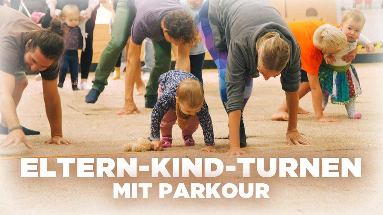 Eltern-Kind-Turnen mit Parkour in Regensburg