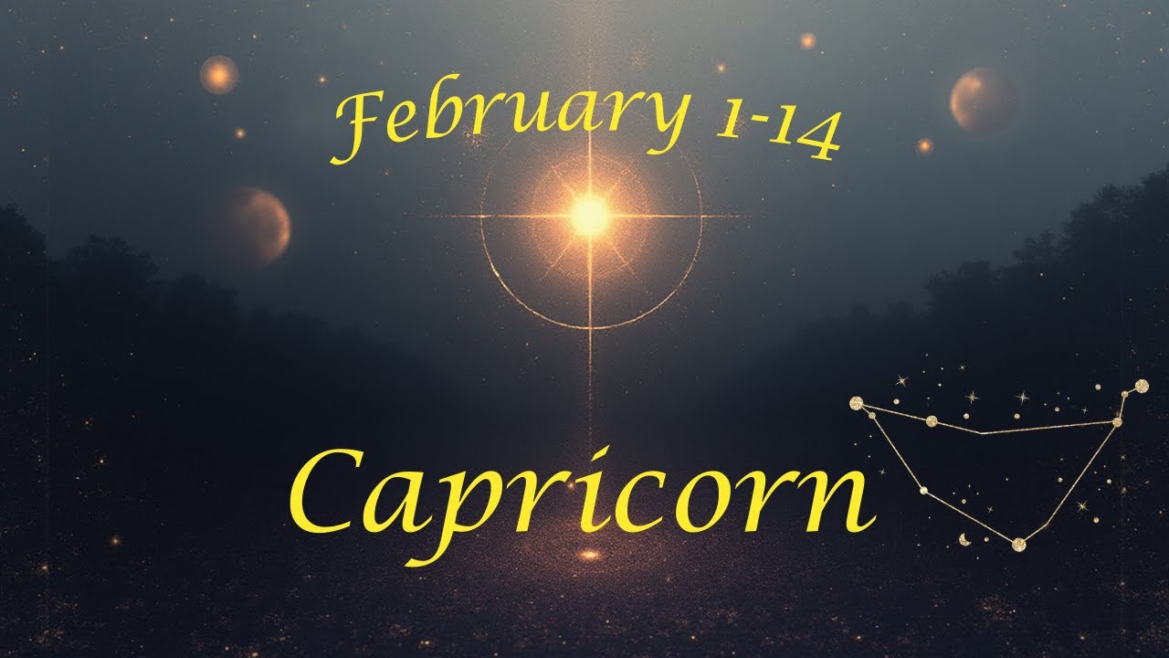 Capricorn, First half of February❤️✨🌻