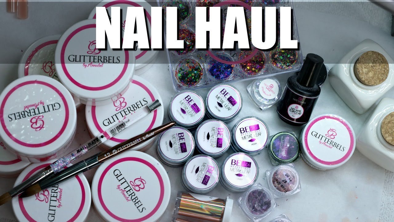 NAIL PRODUCT HAUL | BEMI BEAUTY BOX / GLITTERBELS / ECT