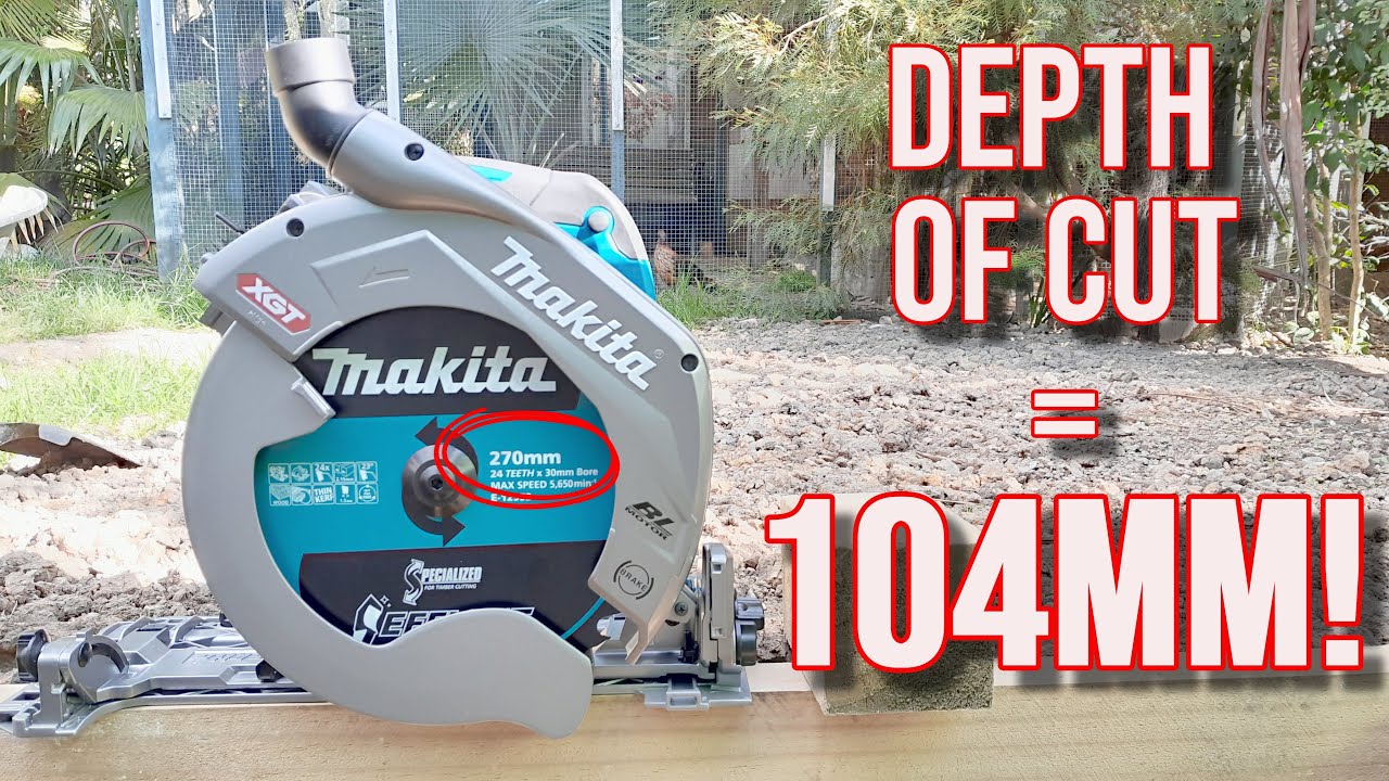 Обзор дисковой пилы Makita 40v 270 мм, совместимой с гусеницами (10-5/8 дюйма). АКТИВИРОВАН РЕЖИМ...