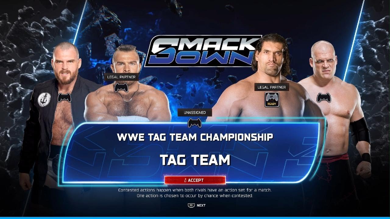Gallus VS Kane & Khail (WWE2K25 Week 41 Universe Mode)
