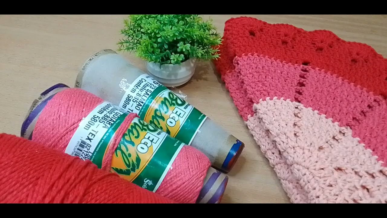 2/Coleção Pares de TAPETES #vlogdeproducao #croche 