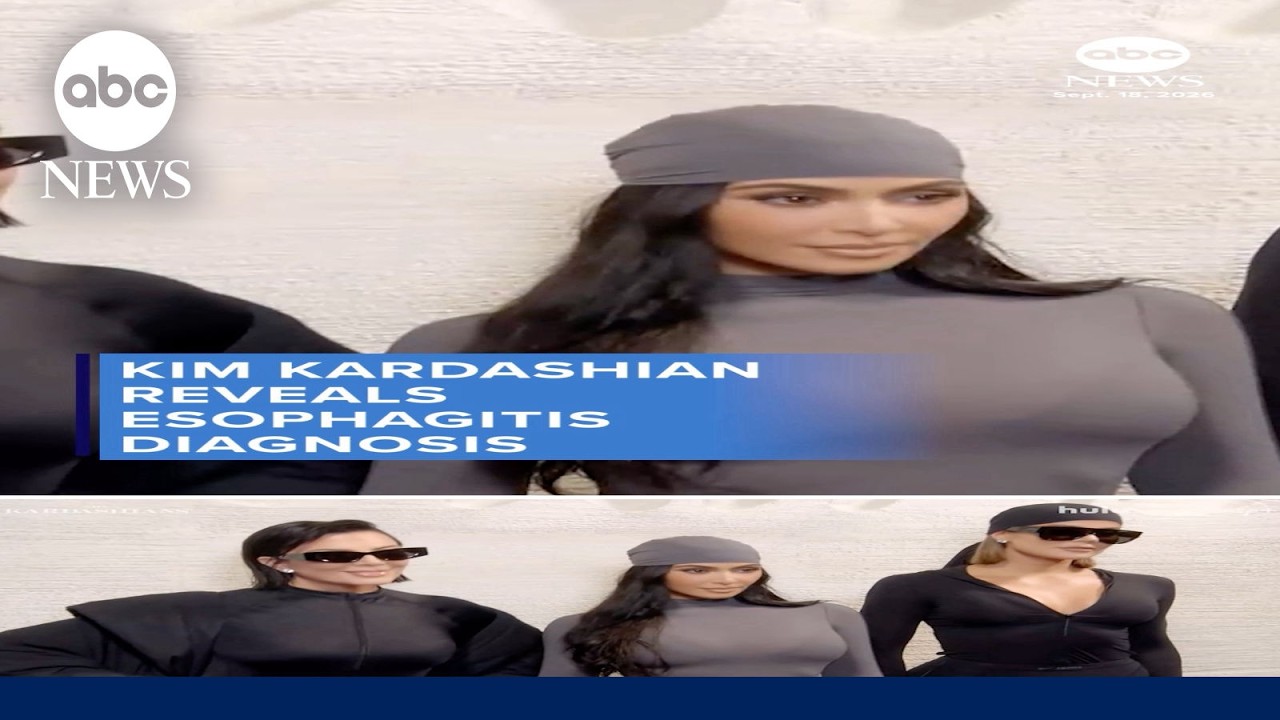 Kim Kardashian reveals esophagitis diagnosis