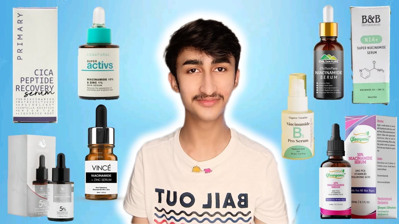 Reviewing Niacinamide Serums in Pakistan!