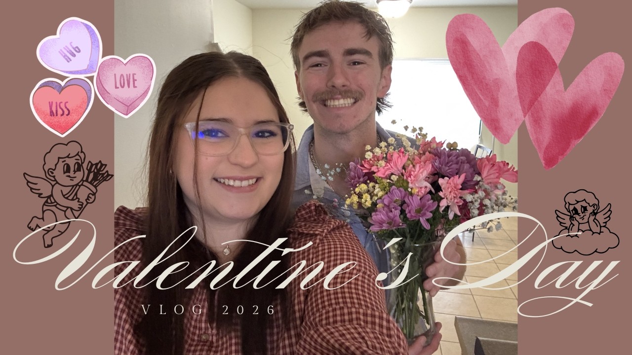 Valentine’s Day Vlog | He SURPRISED Me! 💕