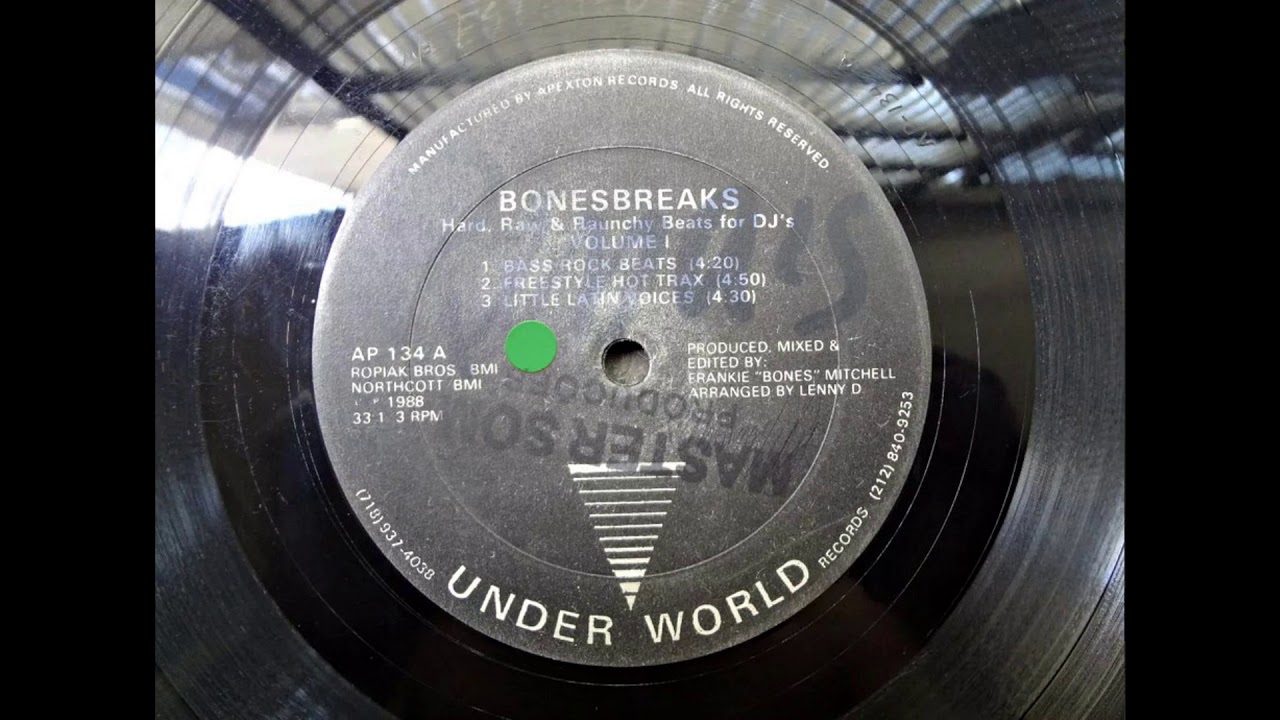 BONESBREAKS VOL 1 (1988) FULL LP