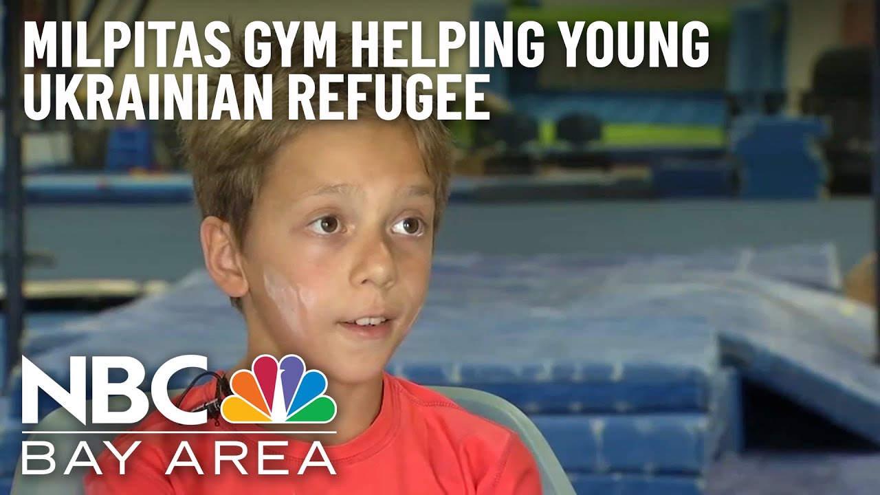 Milpitas Gymnastics Club Welcomes Ukrainian Boy With Open Arms