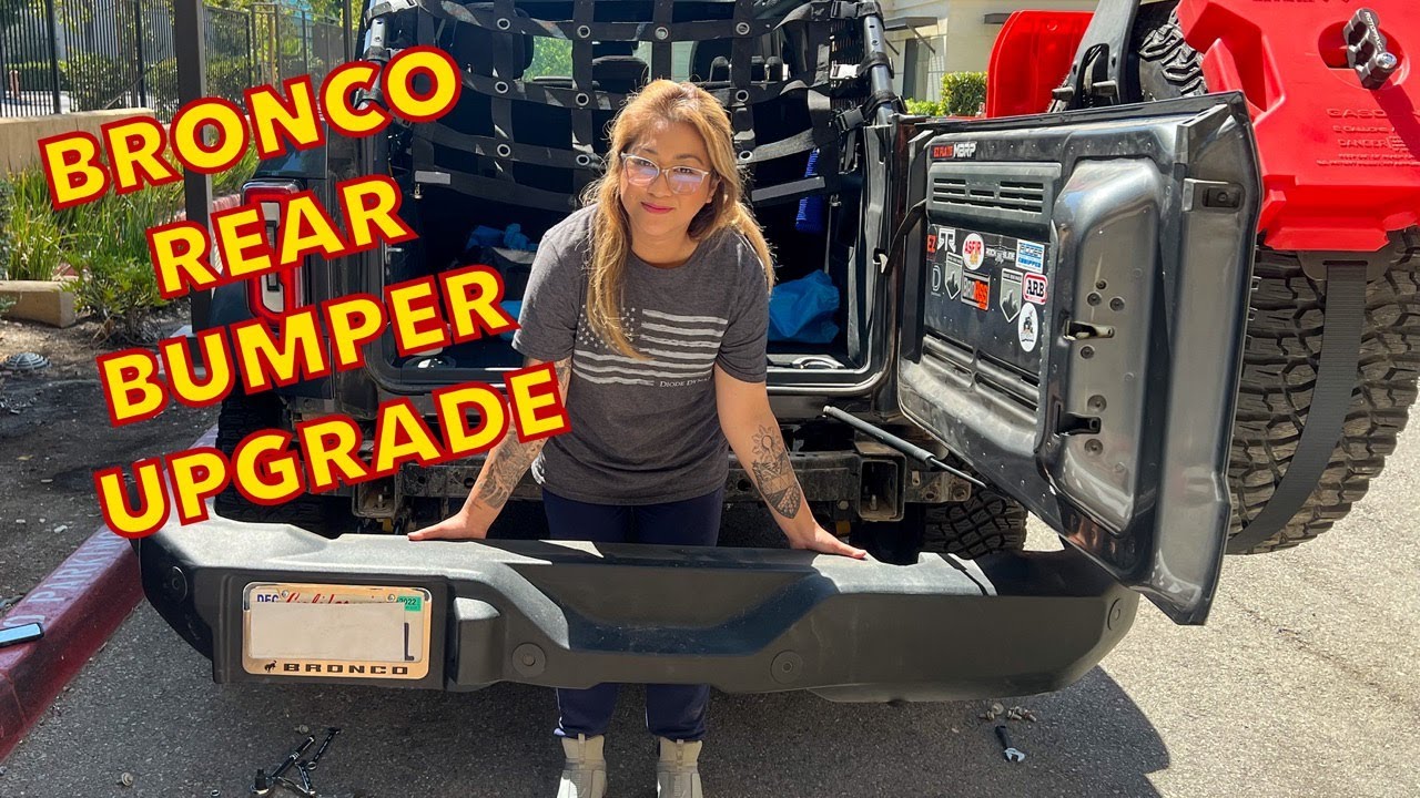 BRONCO RTR REAR BUMPER INSTALLATION | The Bronco Adventures