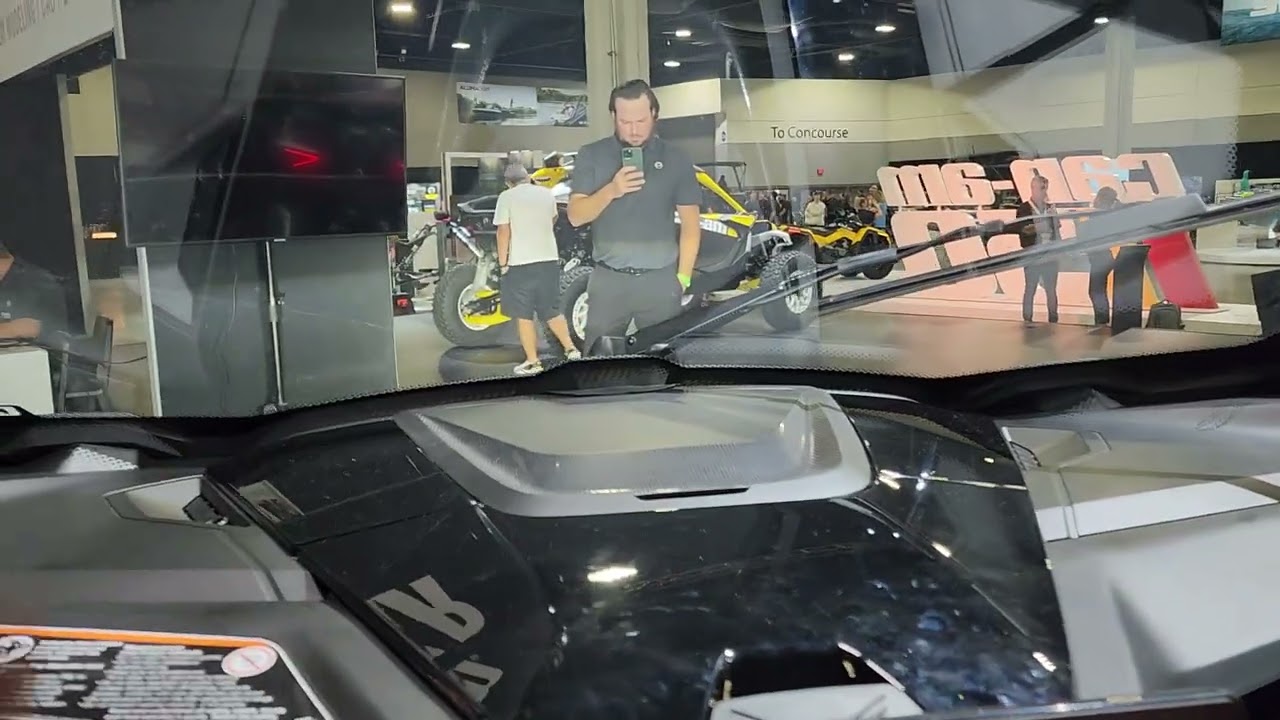 I'm inside of the ALL NEW MAVERICK R! They nailed it!!! Comfort & Technology!