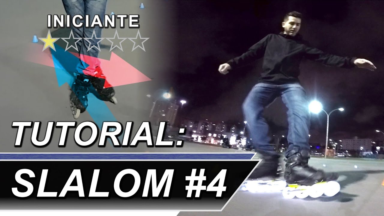 TUTORIAL: Patins SLALOM #4 / Iniciante