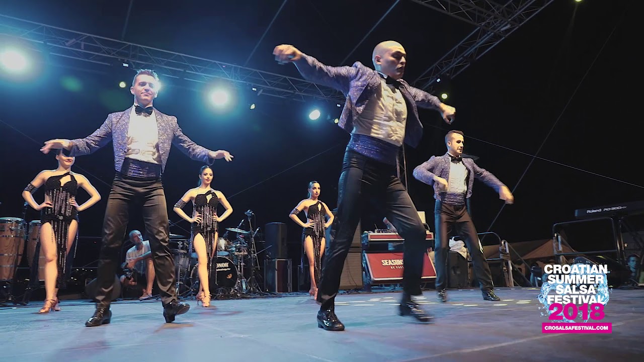 Adolfo Indacochea & Latin Soul Dancers - Showtime @ Rovinj Main Square, CSSF18