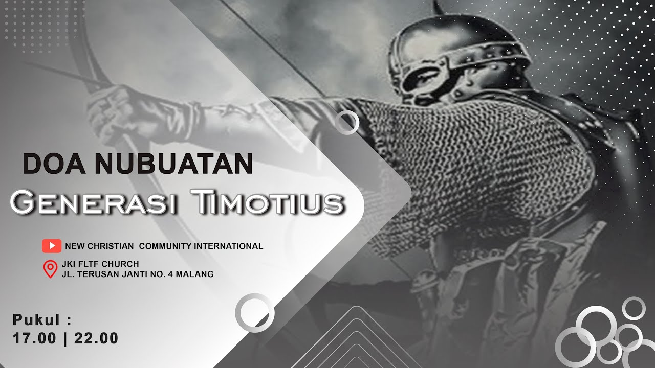 DOA NUBUATAN SORE | PASUKAN DOA RANTAI GENERASI TIMOTIUS | SELASA, 20 JANUARI 2026