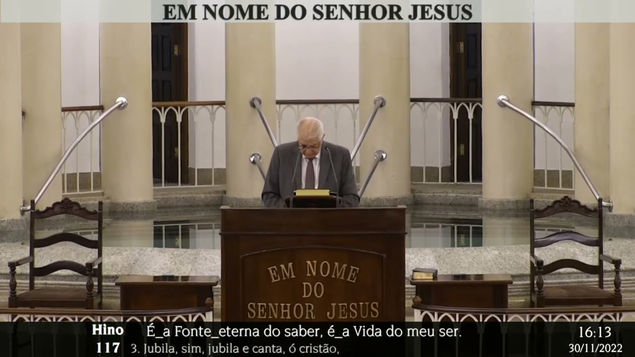 CCB HINO 117 JESUS HABITA EM MEU CORAÇÃO
