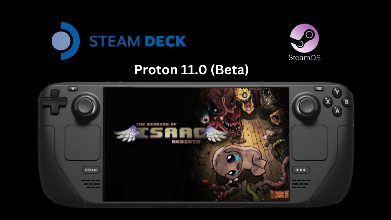 The Binding of Isaac: Rebirth - Steam Deck Gameplay