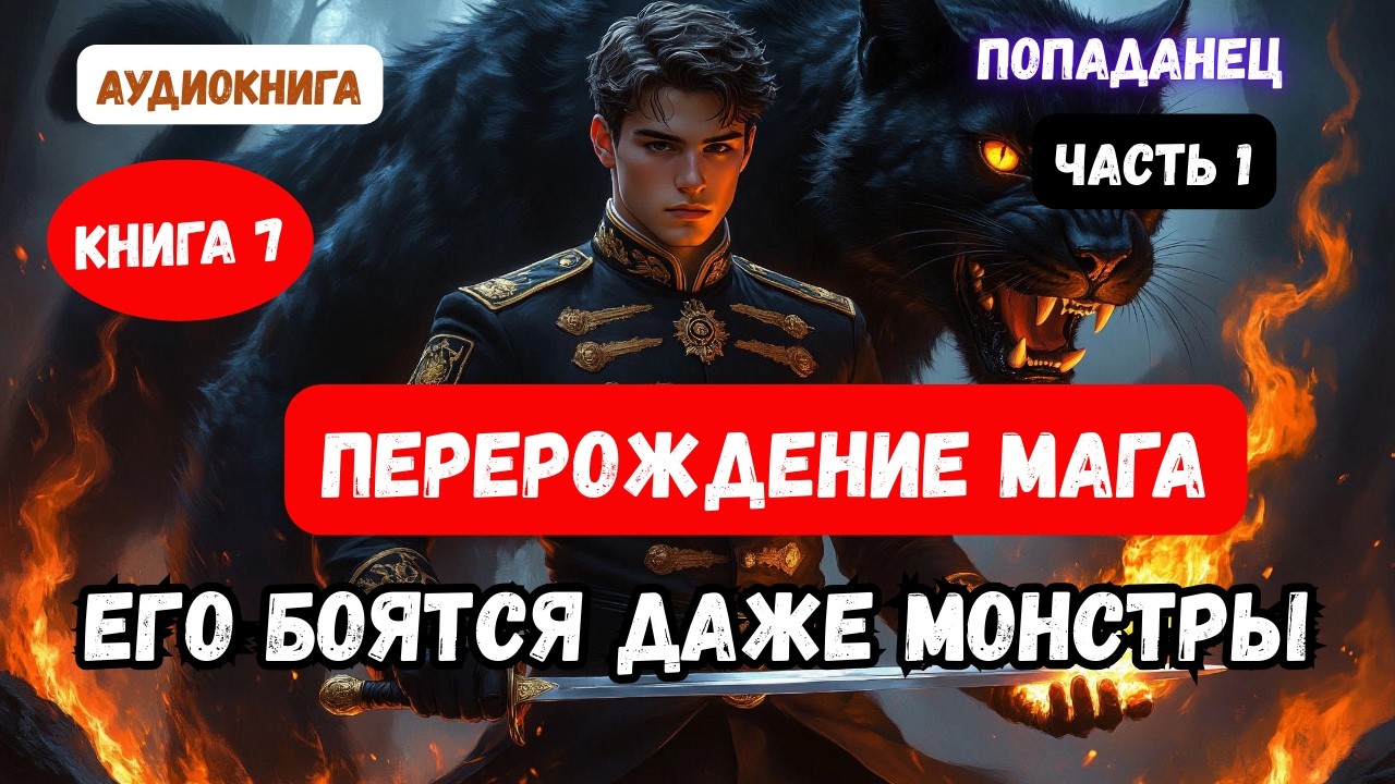 АУДИОКНИГА | ПОПАДАНЦЫ | Легендарный попаданец в теле беспомощного юноши | КНИГА 7  | 1
