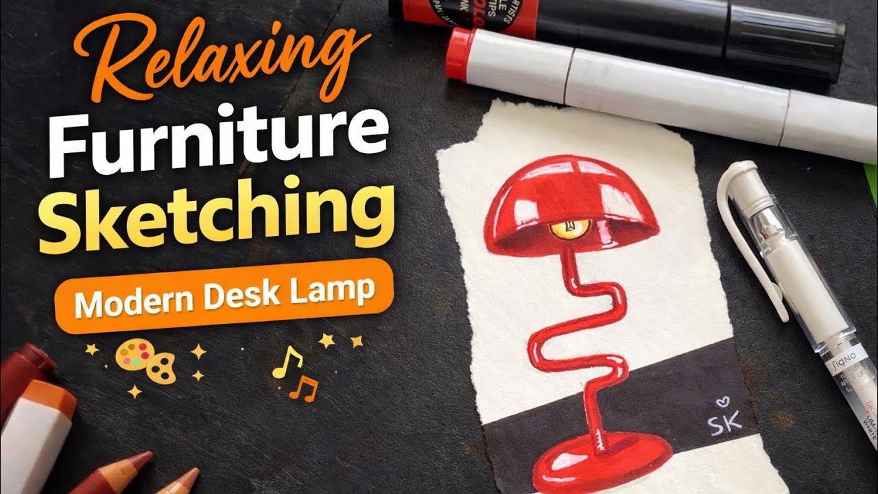 How to sketch? چطوری اسکیس بزنیم؟| طراحی| 
