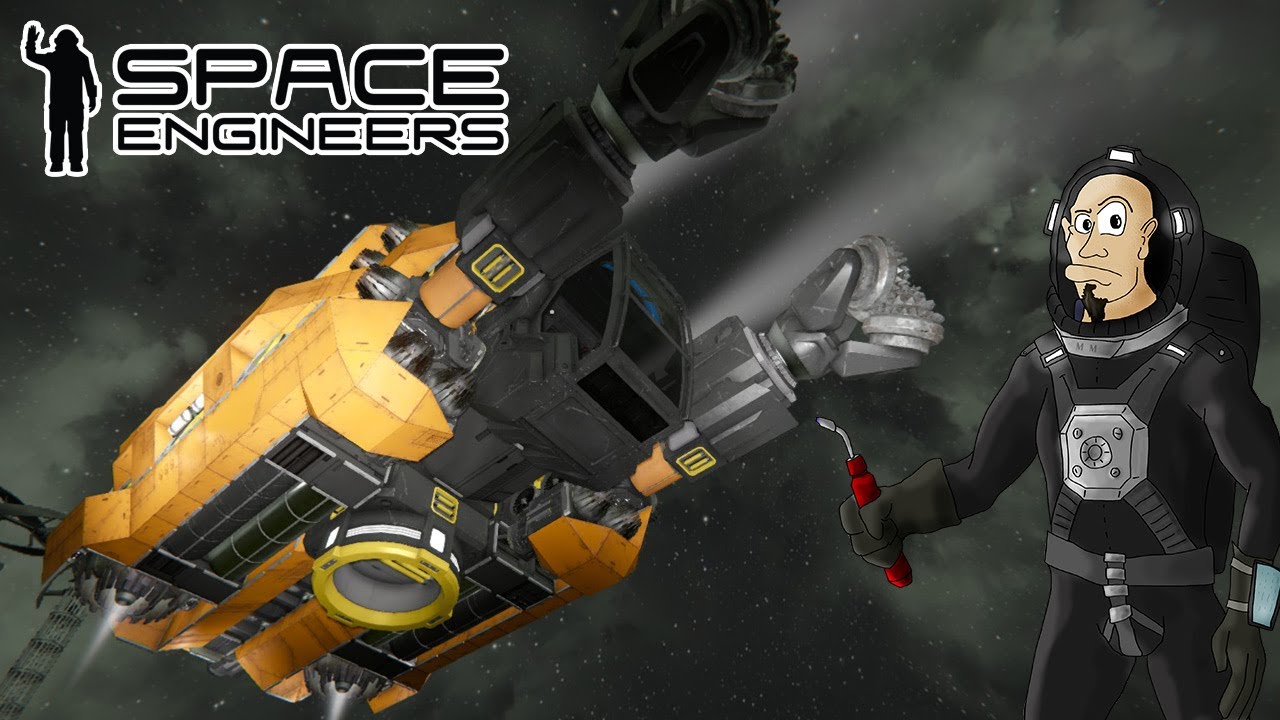 Let's play Space Engineers: Episode 8 - Der Miner
