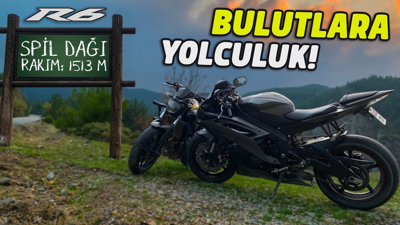 R6 İLE SPİL DAĞINA TIRMANDIM! | MOTOVLOG #153