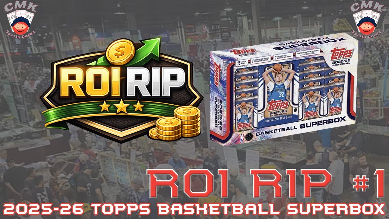 ROI RIP #1 - Супербокс Topps по баскетболу сезона 2025-26! Стоит ли оно того? (Испытание ценового...