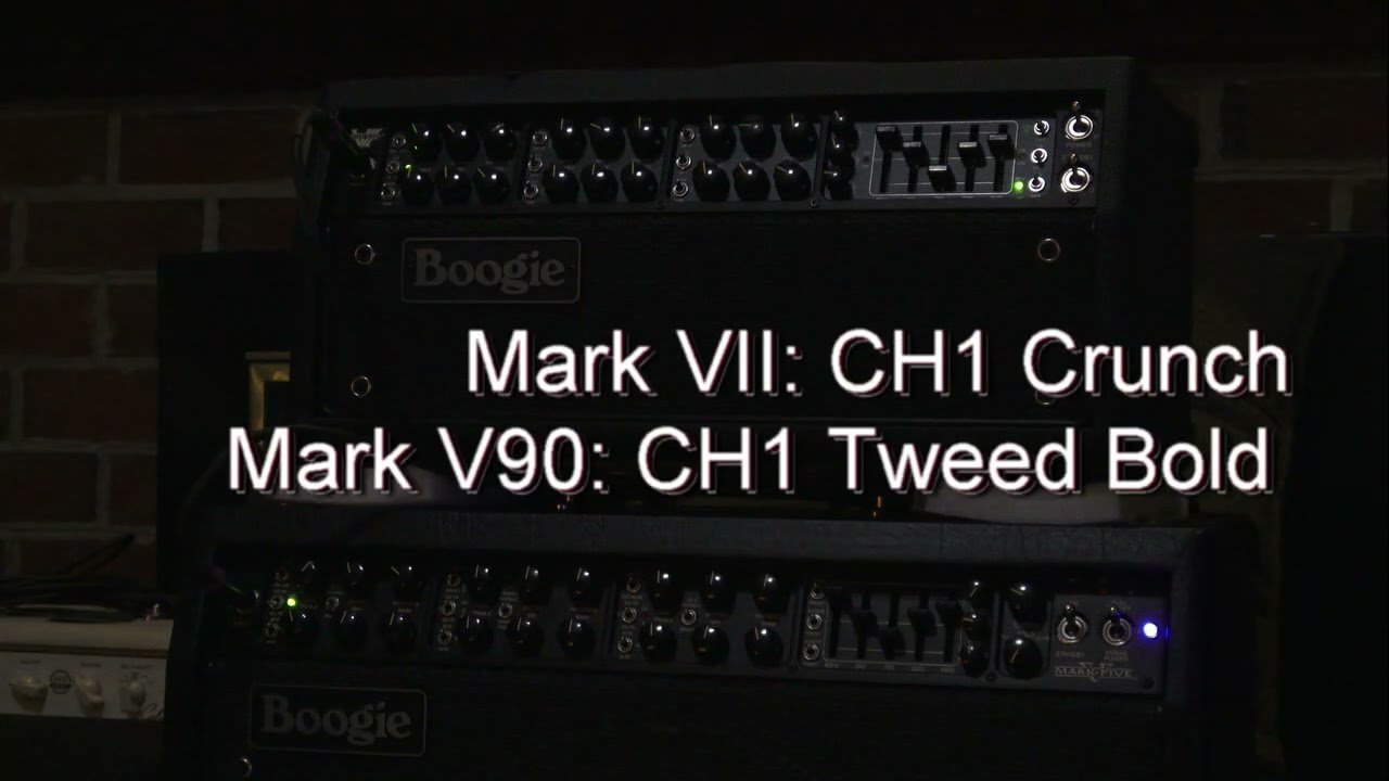Mark V vs Mark VII Clean to Crunch