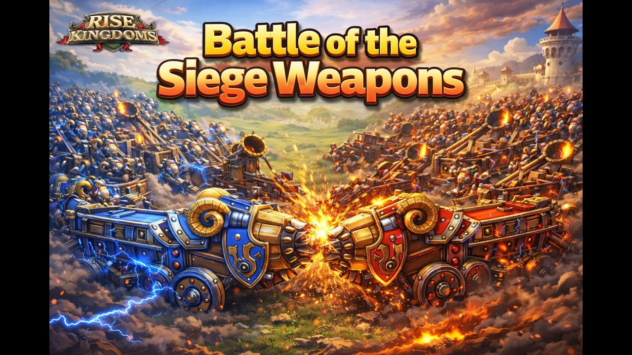 ARF - Battle of the Siege Weapons | Rise of Kingdoms
