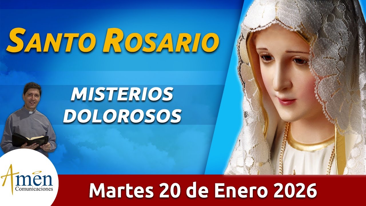 Santo Rosario de Hoy Martes 20 Enero de 2026 l Amen Comunicaciones l Católica l María