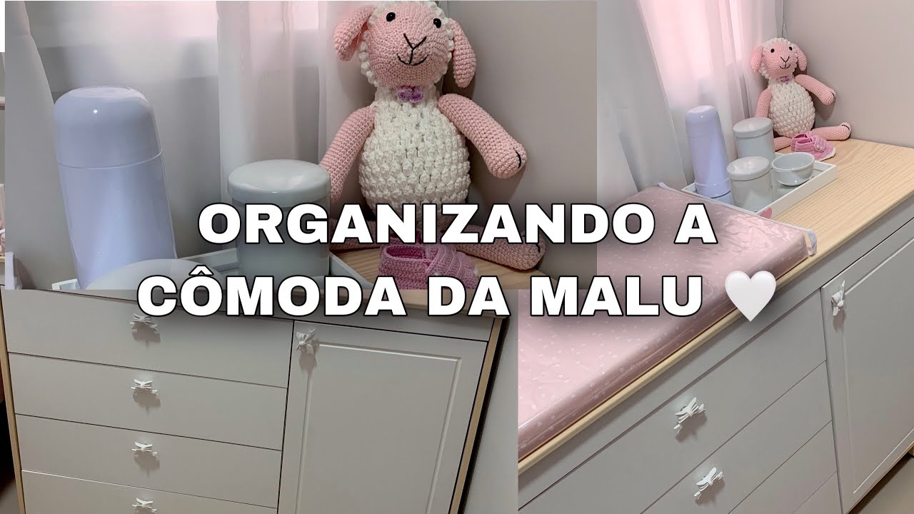 COMO ORGANIZAR A CÔMODA DO BEBÊ + TOUR COMPLETO | Kamila Pires