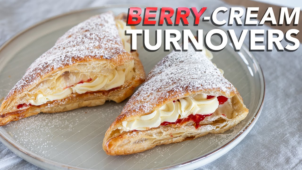 Flaky Strawberry-Cream Turnovers: The Easiest Dessert You'll Ever Bake!
