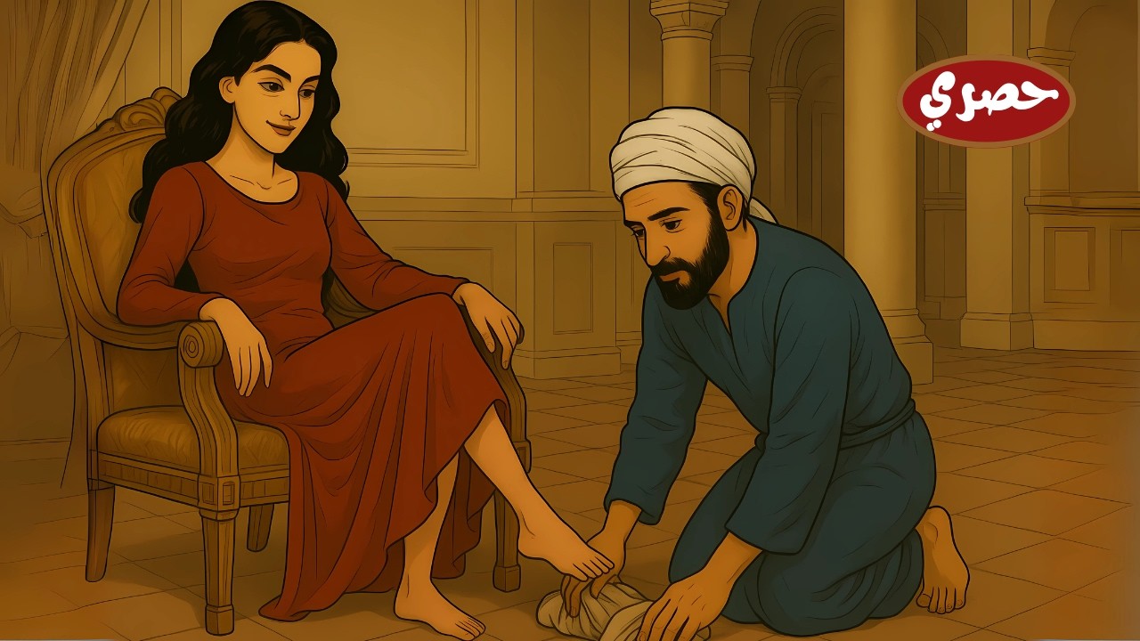 #قصة_الرجل_الفقير الذي ترك زوجته الحامل ليعمل خادمًا لدى سيدة ثرية وحدث ما لم يتوقعه احد