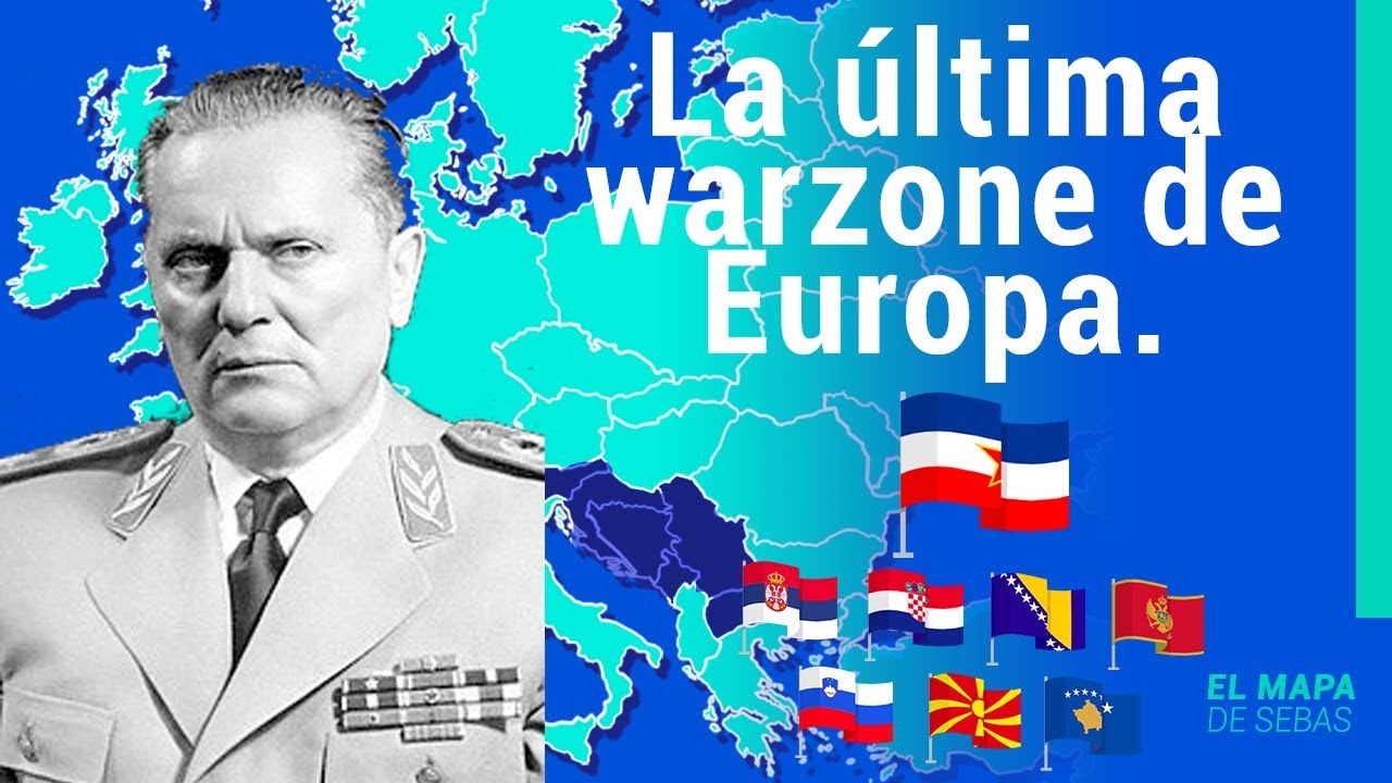 🇷🇸HISTORIA de YUGOSLAVIA en 13 minutos [resumen]🇽🇰🇲🇪🇲🇰🇧🇦🇭🇷🇸🇮 - El Mapa de Sebas