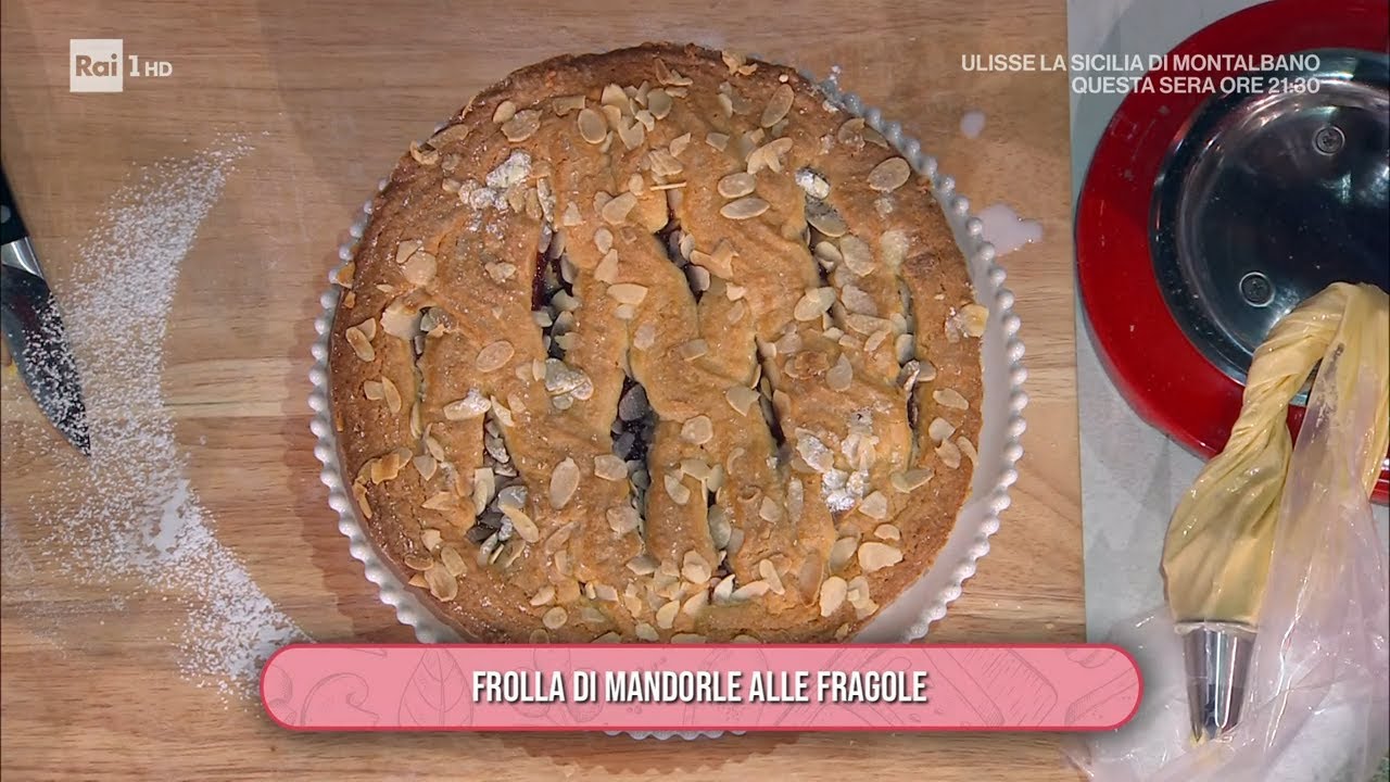 Frolla di mandorle alle fragole - È sempre mezzogiorno 17/02/2025