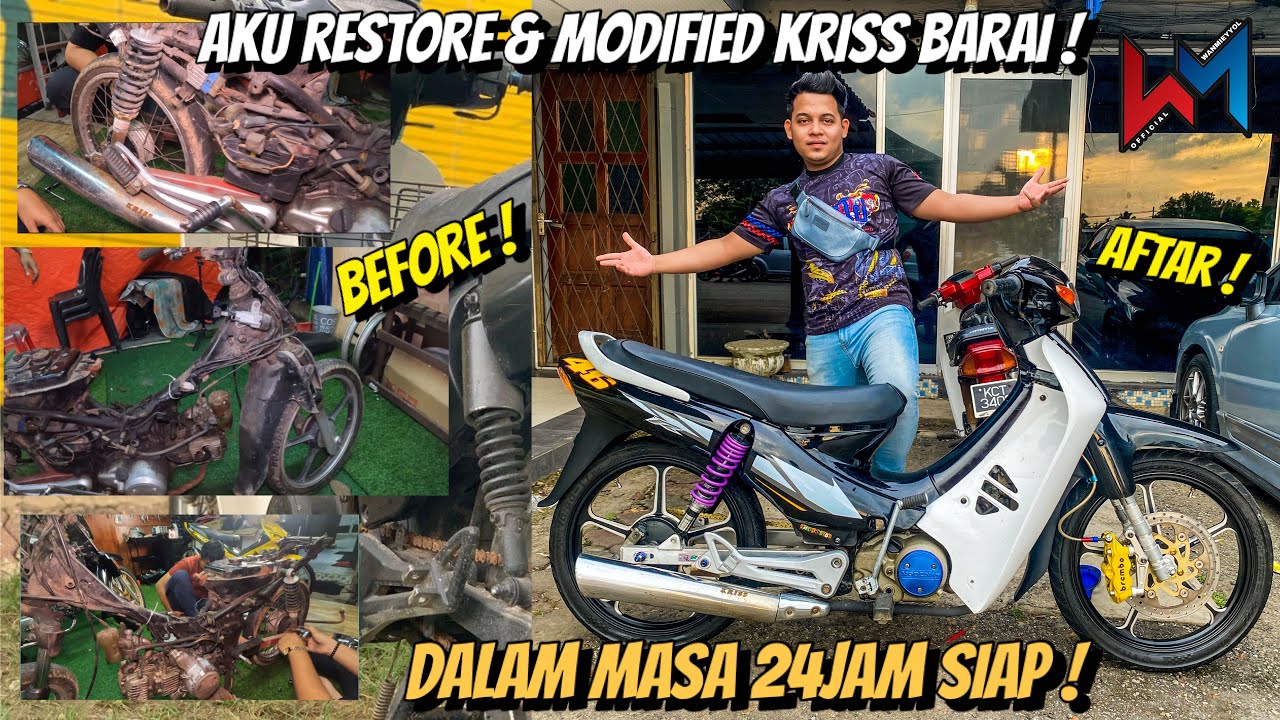 Full VIDEO Modification Kriss110 | ATAS PERMINTAAN PENGIKUT KAMARUL STOPA |  24Jam❌REHAT  🔥