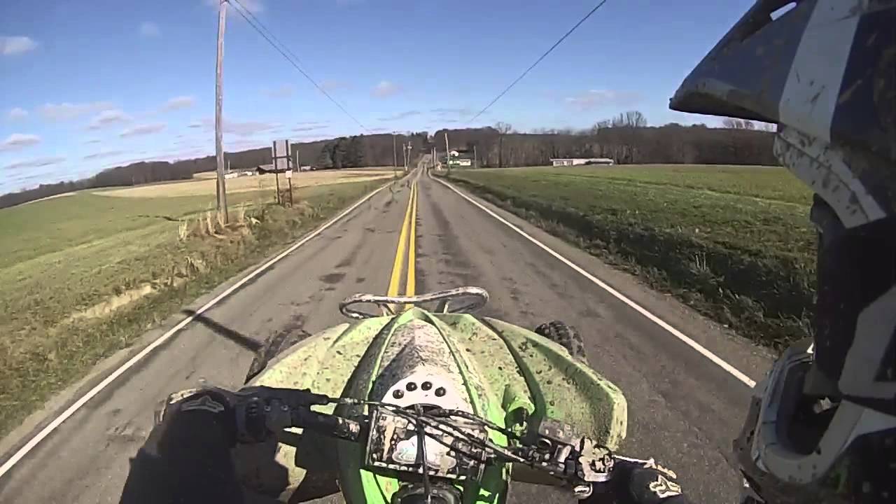 YFZ450's Kfx450r's and yzf450's Riding in widnoon PA Part-3