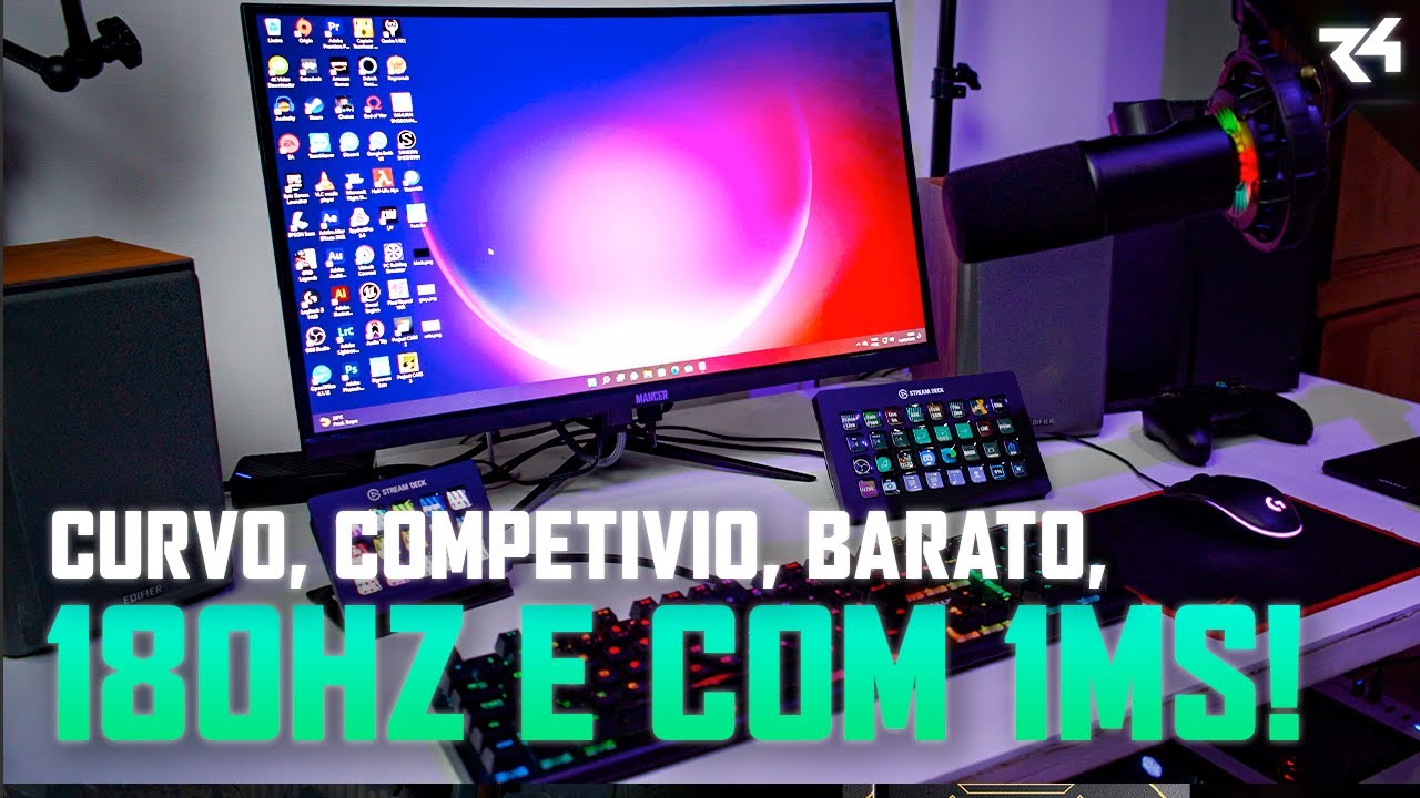 Review Monitor Mancer Valak - 180hz, 1Ms, HDR, Freesync e GSync num monitor muito mais em conta!