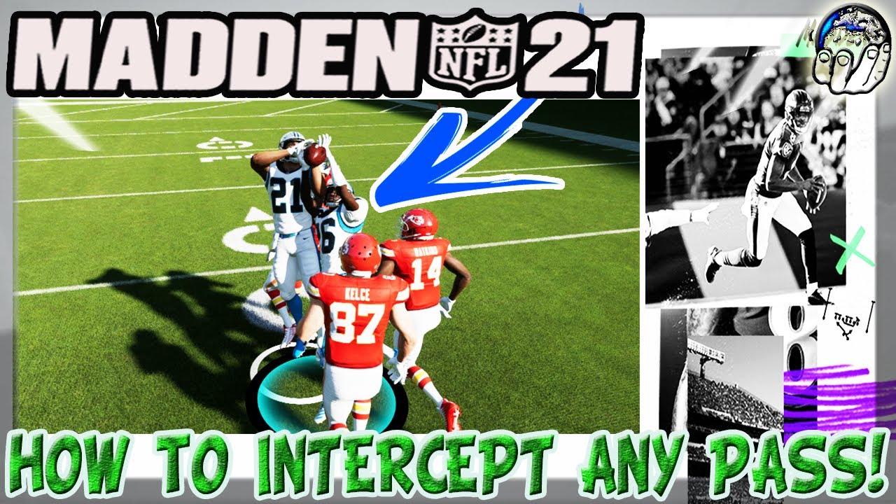 How To Intercept Any Pass In Madden 21! Madden 21 Gameplay Tutorial