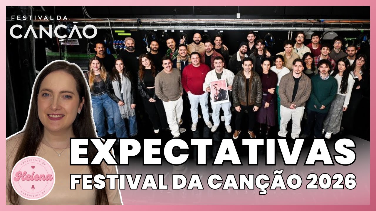 As minhas EXPECTATIVAS para o Festival da Canção 2026 #festivaldacanção2026 #festivaldacanção