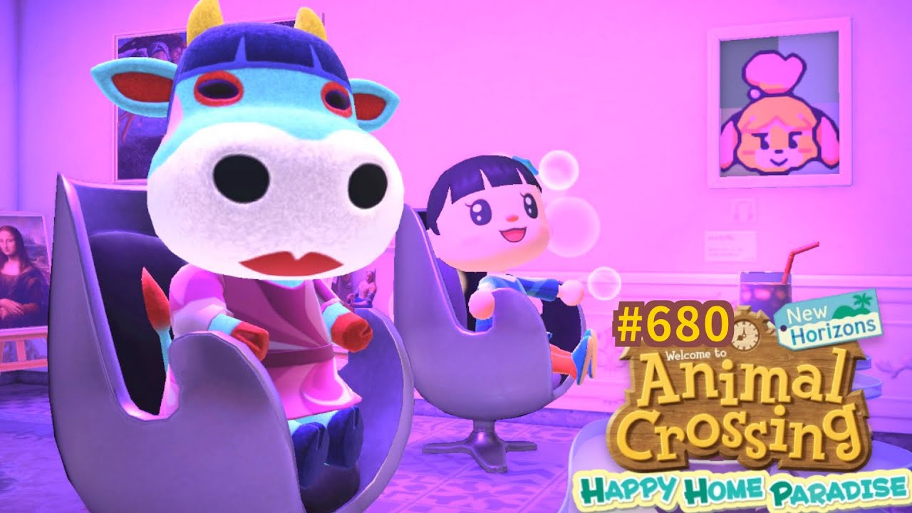 Café mélancolique arts de Maiko 🏝️ Animal Crossing New Horizons 680 Happy Home Paradise Let's play