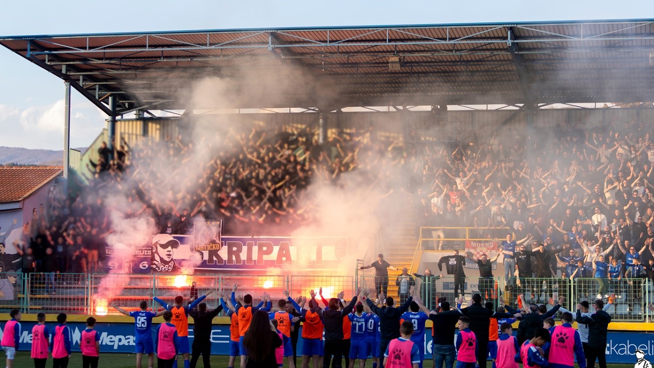 &Scaron;kripari &Scaron;iroki Brijeg / NK &Scaron;iroki Brijeg - FK Sarajevo